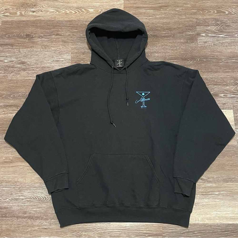 Alltimers Vip Lounge League Player Mens Skate Hoodie Sweatshirt Mens Size XL